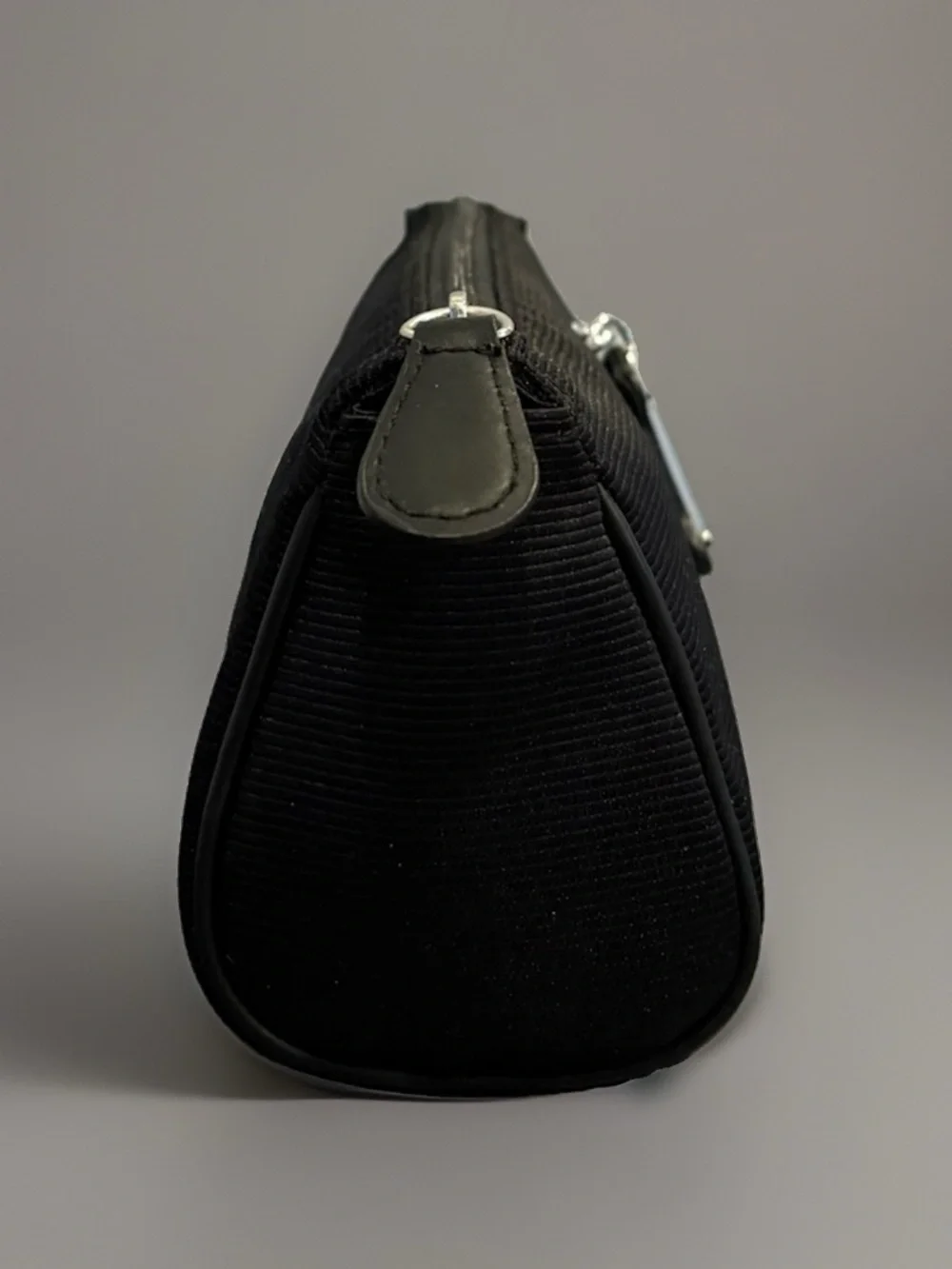 RARE NEW Dior Beauty D Charm Nylon Ribbed Small Cosmetic Bag + Miss Flip Book